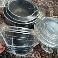 سرویس قابلمه آکبند|ظروف پخت‌وپز|کنگاور, |دیوار