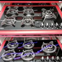 اجاق گاز صفحه ای شیشه ۵شعله رز گاز مدل cooker|اجاق گاز و لوازم برقی پخت‌وپز|رشت, رشتیان|دیوار