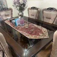 ست ناهار خوری ۶ نفره بسیار تمیز|میز و صندلی غذاخوری|تهران, دکتر هوشیار|دیوار