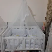 تخت گهواره شو نوزاد|تخت و صندلی بچه|فیروزآباد (فارس), |دیوار