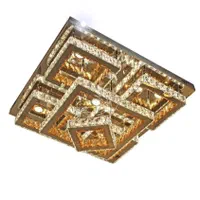 لوستر اسکای لایت ، لوستر کهکشانی سقفی 6مربع کد20