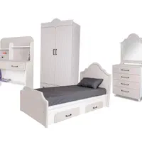 تخت و سرویس خواب نوجوان مدل ساحل ممبران