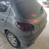 پژو 206 تیپ ۲|خودرو سواری و وانت|شیراز, شهرک فرهنگیان|دیوار