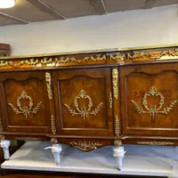 اینه کنسول مازول برنزی الیزه