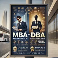 مدارک معتبر mbaو dba از وزارت علوم