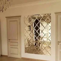 آینه دکوراتیو لوزی|آینه|چهاردانگه (تهران), |دیوار