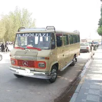 مینی بوس دربستی کولردار وسیستم صوتی