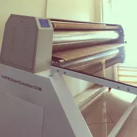 دستگاه پرس غلطکی کلندر تک فاز و لایه چسب