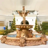 آبنما پاشوردار بتن گلاس مجلل شیک سنگین مقاوم باغی|مصالح و تجهیزات ساختمان|کاشان, |دیوار