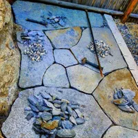 سنگ لاشه ورقه ای مالون سنگ کوبیک