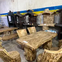 نیمکت میز صندلی|مبلمان خانگی و میز عسلی|رامسر, |دیوار