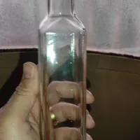 بطری شیشه ای چهار گوش 250 سی سی با درپوش|عمده‌فروشی|اردبیل, |دیوار