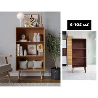 کتابخانه‌ تمام MDF و قفسه بدون محدودیت طرح کد 102|کتابخانه، شلف، قفسه‌های دیواری|کرج, باغستان|دیوار