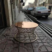 میز جلو عسلی و جلومبلی پایه فلزی مدل بافت|مبلمان خانگی و میز عسلی|آفتاب, |دیوار