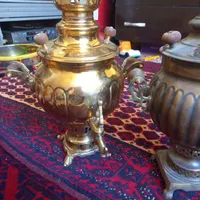 سماور قدیمی زغالی