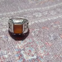 انگشتر شرف شمس نقره