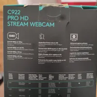 وب کم لاجیتک c922 pro استفاده نشده|قطعات و لوازم جانبی رایانه|بندر انزلی, سید آسیه|دیوار