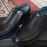 کفش چرم مشکی مردانه ایرانی