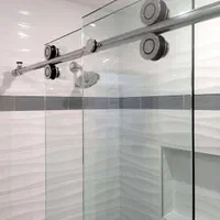 انواع درب شیشه ای ریلی و لولایی دستی فروشگاه،خانگی|مصالح و تجهیزات ساختمان|کرج, اتحاد|دیوار