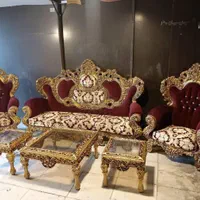 مبل استیل ۹نفره مدل شاهانه سلطنت|مبلمان خانگی و میز عسلی|ارومیه, |دیوار