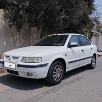سمند LX سفید مدل 91 کم کارکرد فنی سالم