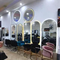 دکور ارایشگاه تخت تتو میز کاشت ترولی آرایشگاهی|آرایشگاه و سالن‌های زیبایی|شیراز, شهرک گلها|دیوار
