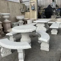 ست میز صندلی نیمکت بتنی آبنما حوض گلدان باربیکیو|مصالح و تجهیزات ساختمان|تهران, شهرک دانشگاه|دیوار