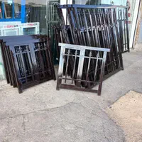 درب پنجره آهنی نرده خم انباری آسانسور