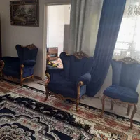 ست مبلمان سلطنتی ۹نفره وغذاخوری ۴نفره|مبلمان خانگی و میز عسلی|کوهدشت, |دیوار