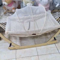 سیسمونی گهواره ننو تمام چوب|اسباب و اثاث بچه|قم, نیروگاه|دیوار