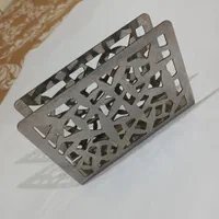 12عدد جا دستمالی تمام استیل خارجی برند وایت White|صنایع دستی و سایر لوازم تزئینی|تهران, شهرک رضویه|دیوار