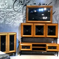 تولیدی آینه کنسول و میز تلویزیون چوبی بدون حصیر