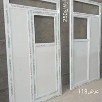 درب سرویس کد 290 الوم و پی وی سی|مصالح و تجهیزات ساختمان|اهواز, زرگان|دیوار