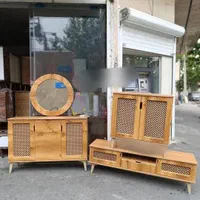 ست میز تلوزیون و آینه و کنسول و جاکفشی قائم|میز تلویزیون|مرودشت, فاز دوم شهرک فرهنگیان|دیوار