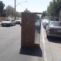 کمد ۳درب ۳کشو آرام بندروکش ام دی اف ریل تقویت شده|جاکفشی، کمد، دراور|تهران, شهرک ابوذر|دیوار