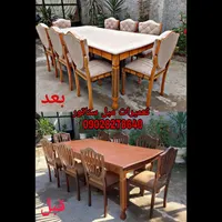 تعمیرات مبل و میز نهارخوری.تعمیر روکش لوازم ورزشی|خدمات پیشه و مهارت|رشت, نیروی دریایی|دیوار