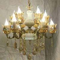 لوستر 4شاخه 8شعله تمام برنز|لوستر و چراغ آویز|اردبیل, |دیوار