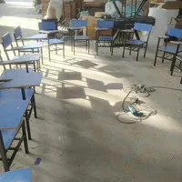 صندلی امتحان،صندلی دانشجویی چوبی،صندلی محصلی (آبی)|مبلمان اداری|تهران, بهارستان|دیوار