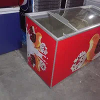 فریزر بستنی مدل درب کشویی صندوقی