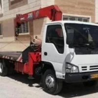 جرثقیل حمل نقل دستگاه و خودرو به شهرستان