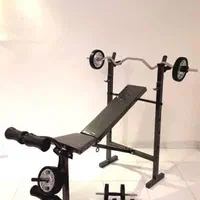 دستگاه بدنسازی(۸کاره) میزبدنسازی وزنه