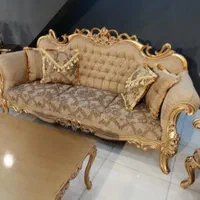 مبل استیل سلطنتی کلاسیک اسپرت(مبلمان فانوس7/9نفره)|مبلمان خانگی و میز عسلی|تهران, شهرک شریفی|دیوار