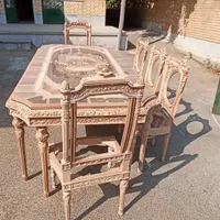 مبل خرچنگی منبتی استیل ((کاجو جدید))|مبلمان خانگی و میز عسلی|تهران, یافت‌آباد|دیوار