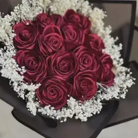 گل روبانی|گل مصنوعی|شاهین دژ, |دیوار