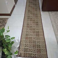 فرش راهرو طرح گلیم|گلیم، جاجیم، گبه|اصفهان, روشن‌دشت|دیوار