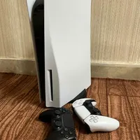 کنسول PS5 دو دسته فول گیم سی دی خور معاوضه با ps4