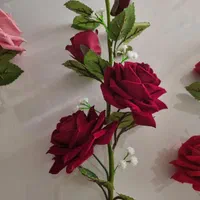 شاخه گل رز مخمل|گل مصنوعی|تهران, مولوی|دیوار