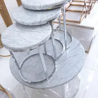 میز عسلی جلو مبلی عسلی فلزی گرد آبکاری ضمانت دار|مبلمان خانگی و میز عسلی|کرج, مشکین‌دشت|دیوار