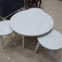 جلومبلی دایره ومثلث(۴ تکه) *گالری مبلمان نور *|مبلمان خانگی و میز عسلی|کرمانشاه, |دیوار