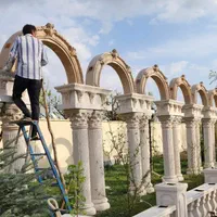طاق هلال فایبرگلاس کتیبه ستون سرستون آبنما|مصالح و تجهیزات ساختمان|تهران, شهرک دانشگاه|دیوار
